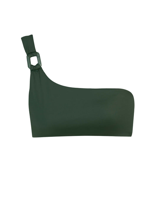 CARLA COCO BIKINI TOP IN RAINFOREST