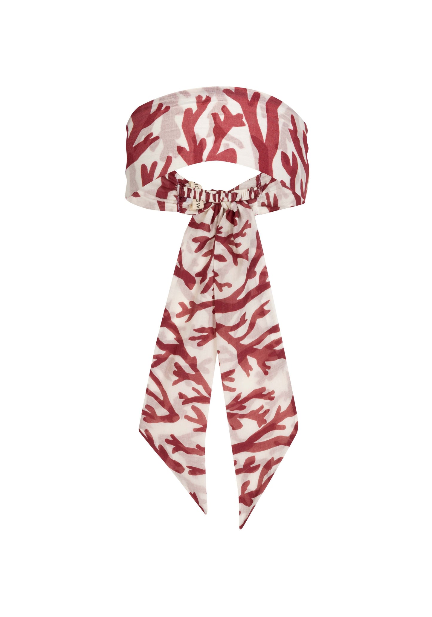 MILLA HEADSCARF IN DEEP CORAL