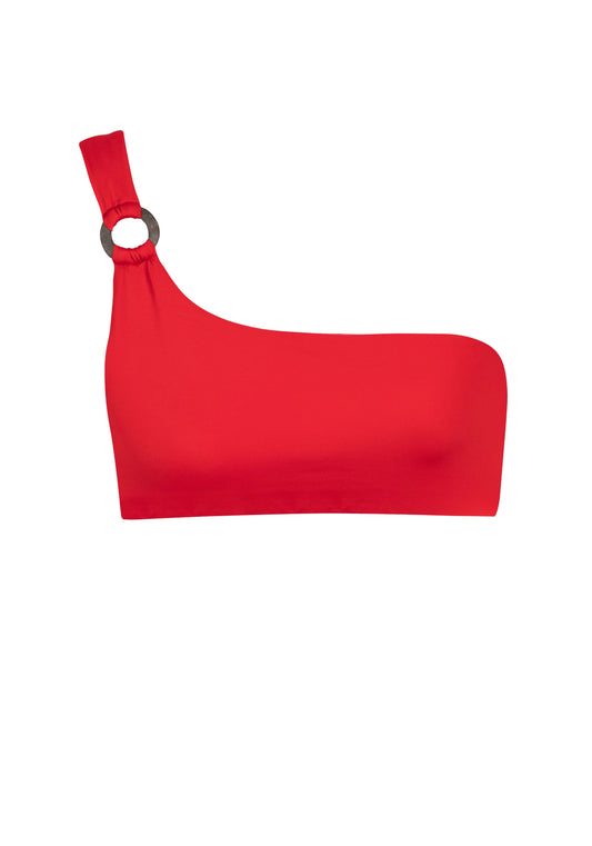 CARLA COCO BIKINI TOP IN RUBY