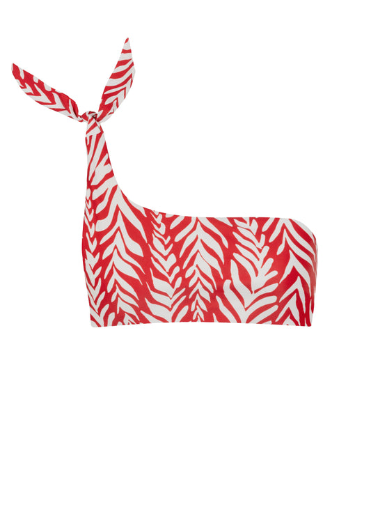 CARLA BIKINI TOP IN FLAME WAVES