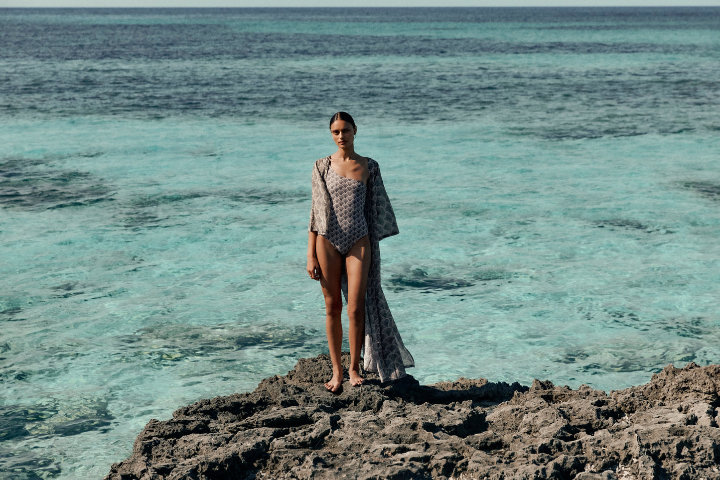 LONG KIMONO COVER-UP IN GATSBY