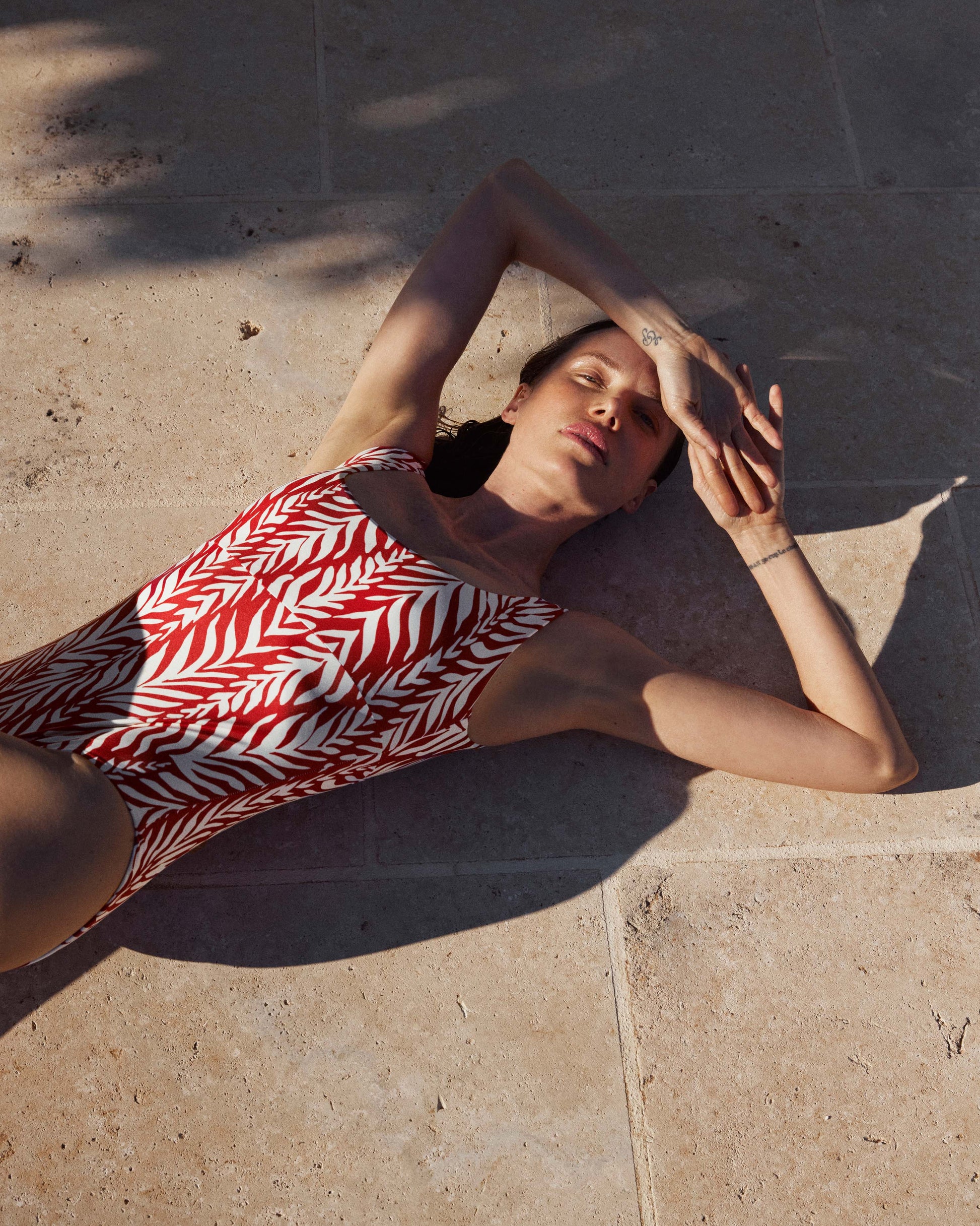 stella one piece in flame waves by alicia