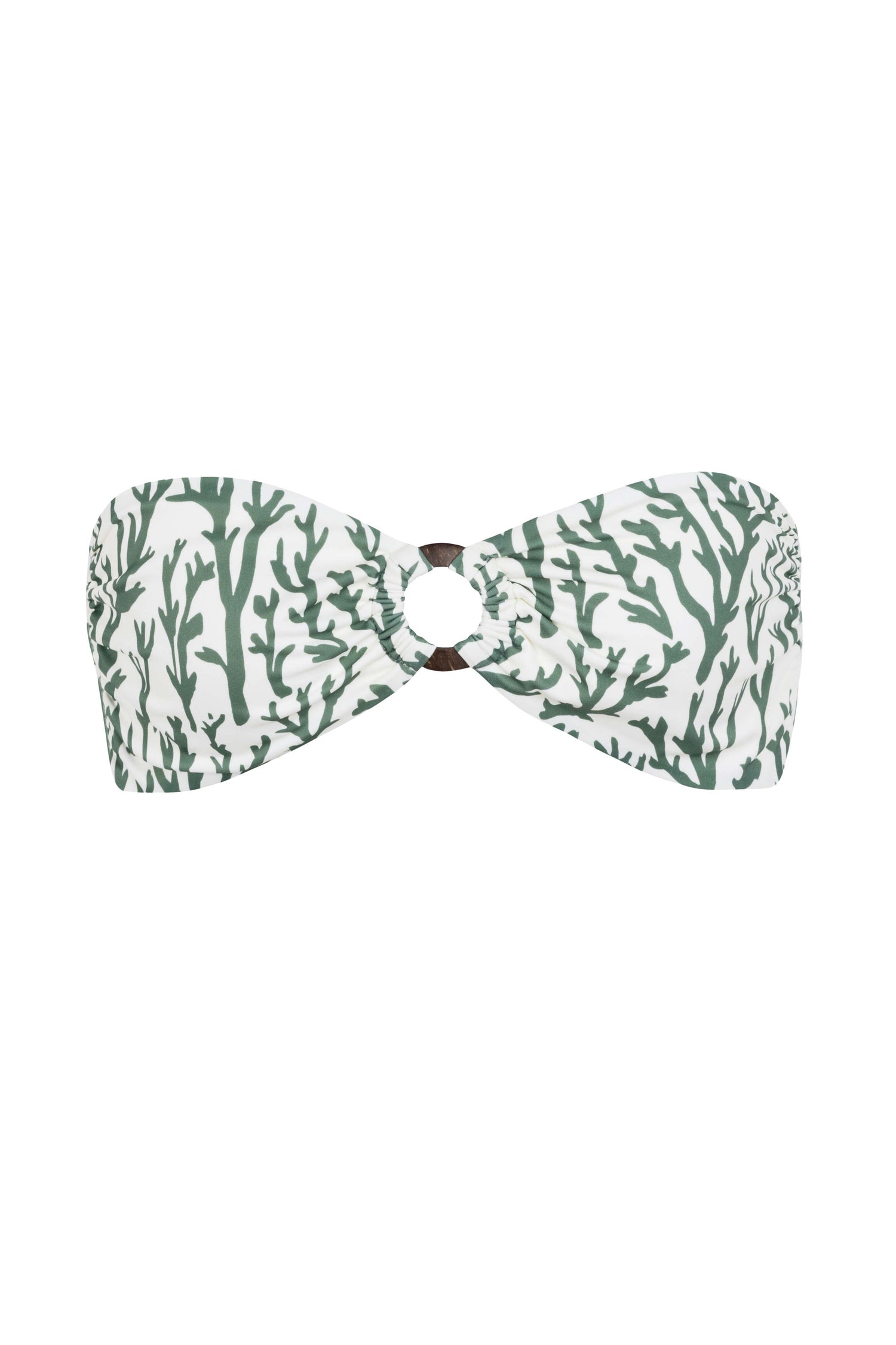 KATE COCO BIKINI TOP IN JUNGLE CORAL