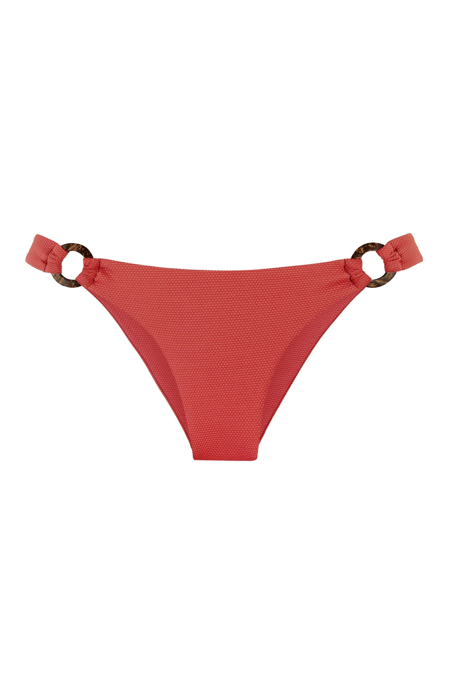 Linda Coco Bikini Bottom In Dawn Waffle By Alicia Swim