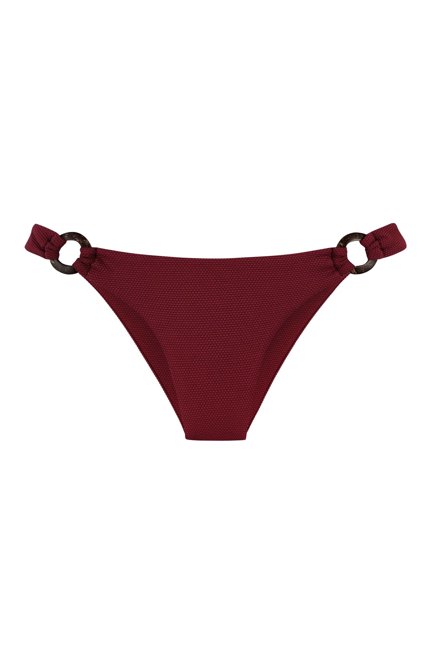 Linda Coco Bikini Bottom In Dusk Waffle By Alicia Swim