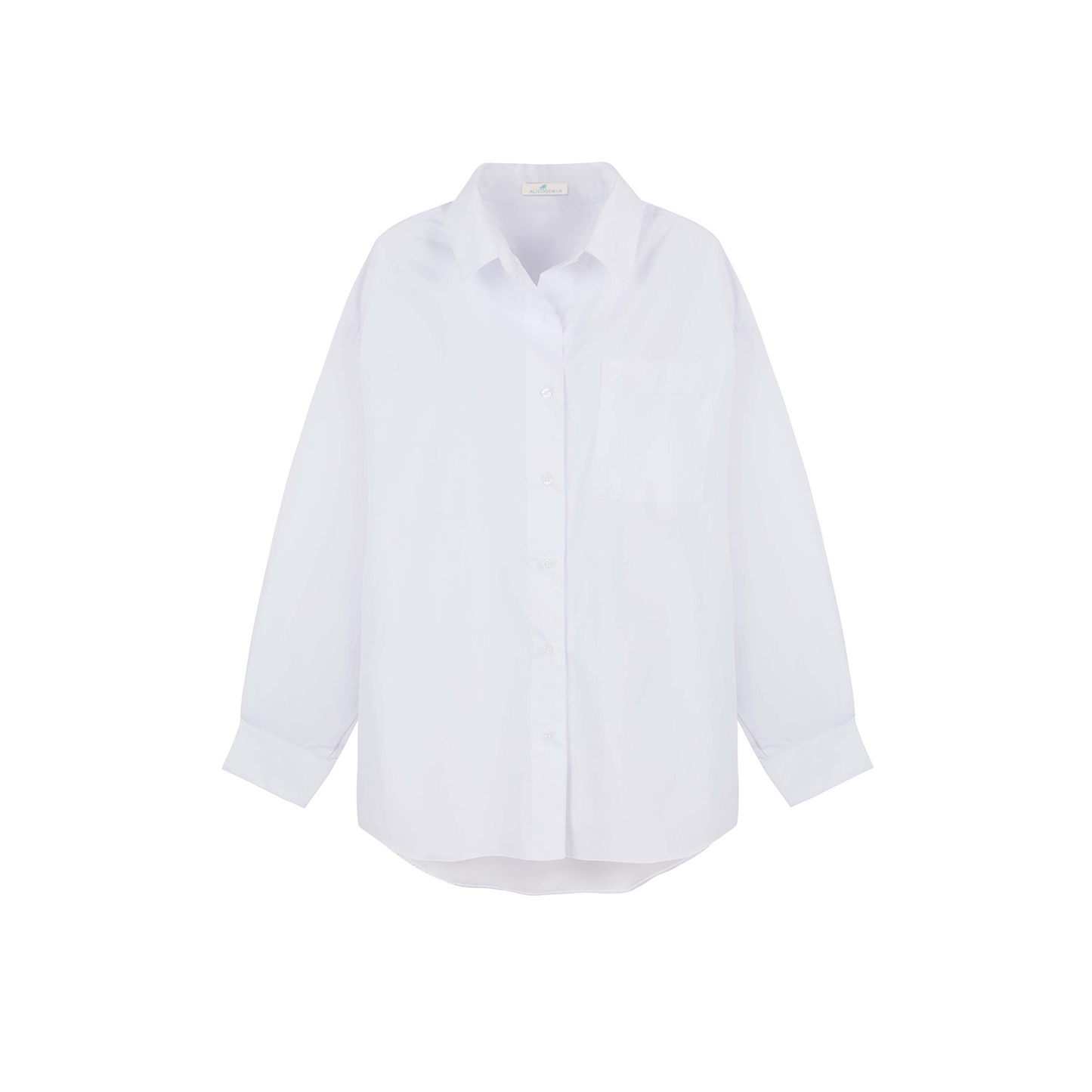 OVERSIZED SHIRT IN PEARL