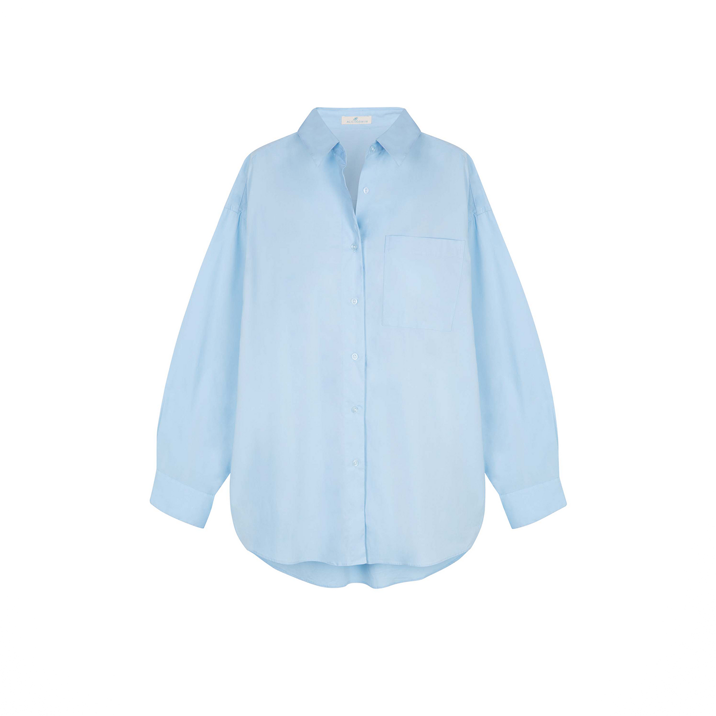OVERSIZED SHIRT IN SKY