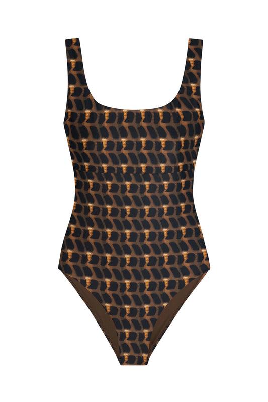 Stella One-Piece Swimsuit In Coquillage By Alicia Swim