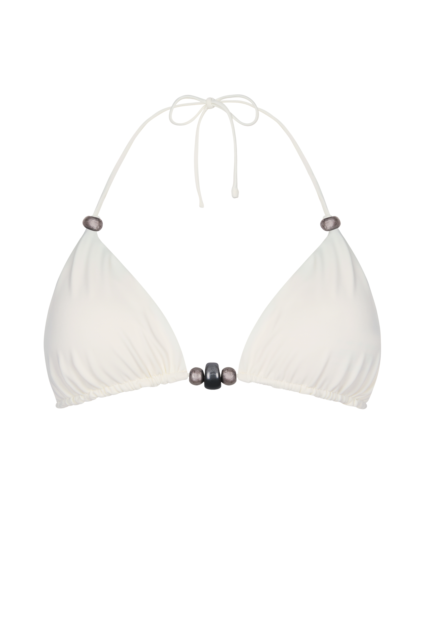 EVA BEADS BIKINI TOP IN SAND