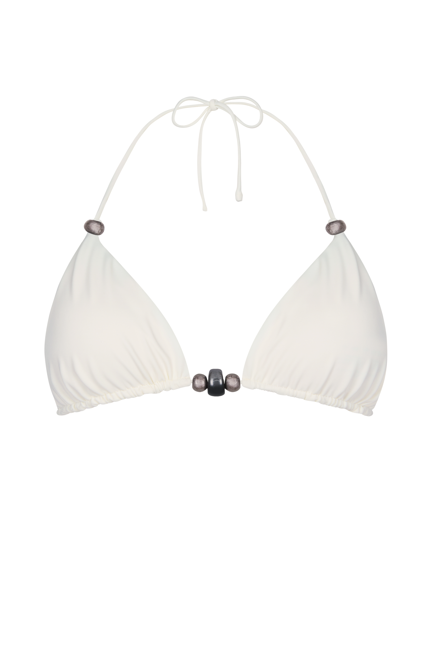 EVA BEADS BIKINI TOP IN SAND