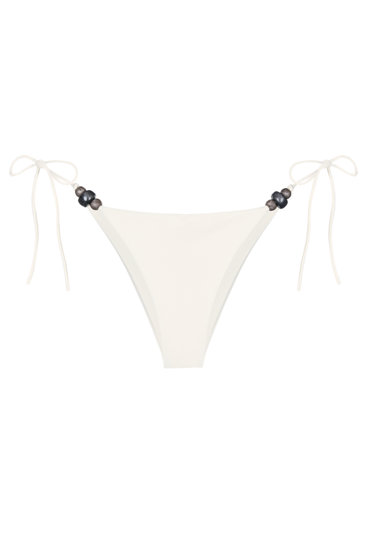 LAETITIA BEADS BIKINI BOTTOM IN SAND