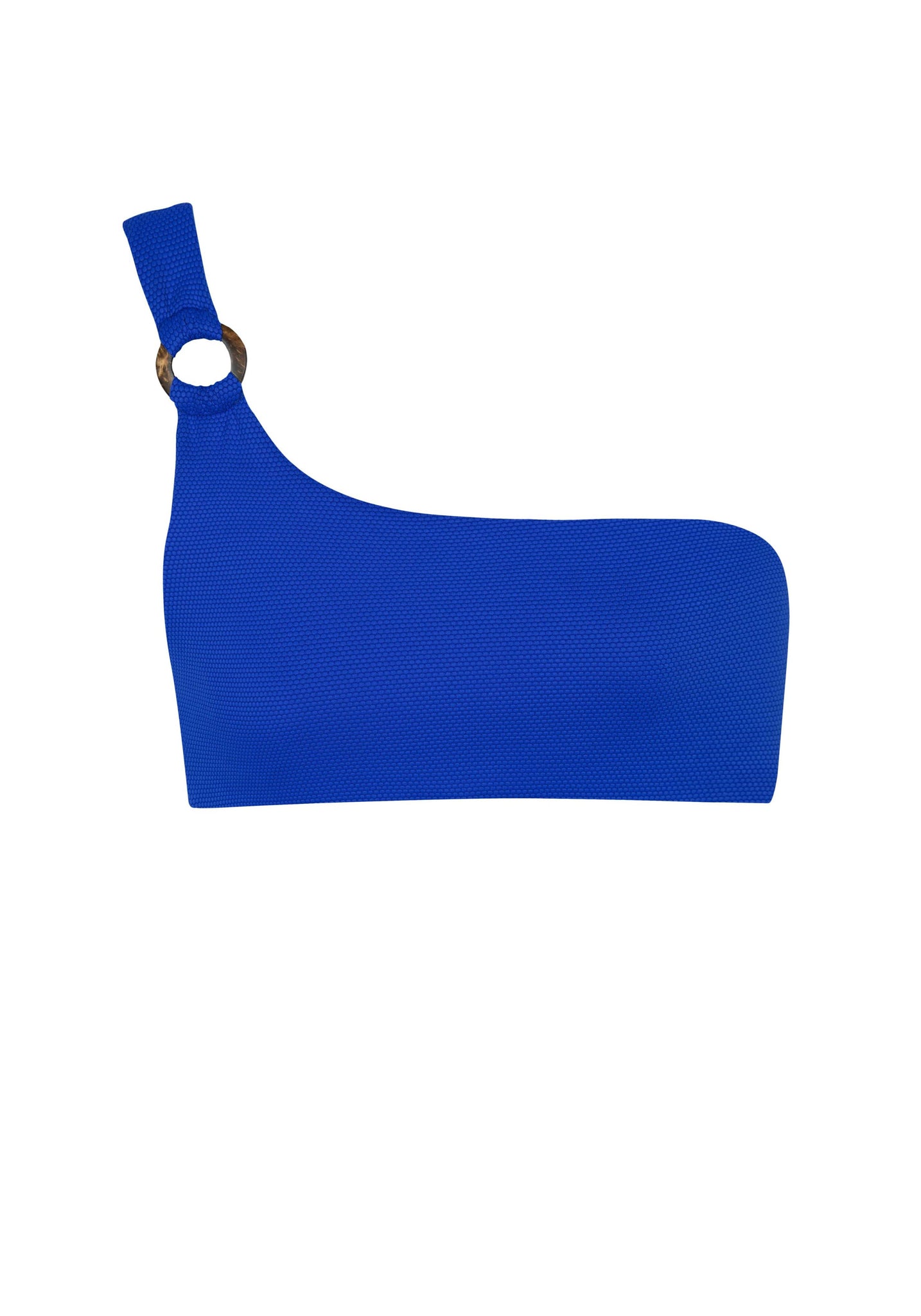 CARLA COCO BIKINI TOP IN AZURE WAFFLE
