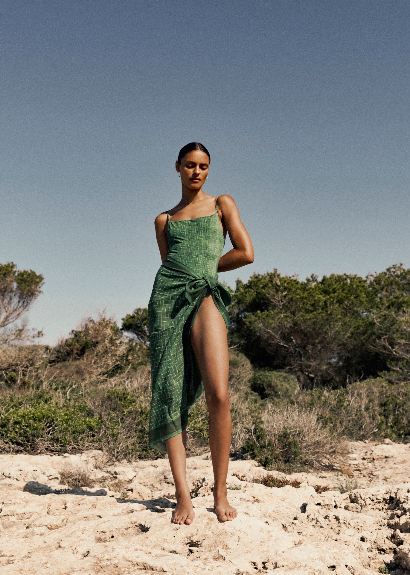VALERIA ONE PIECE SWIMSUIT IN MOROCCO