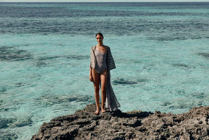 LONG KIMONO COVER-UP IN GATSBY
