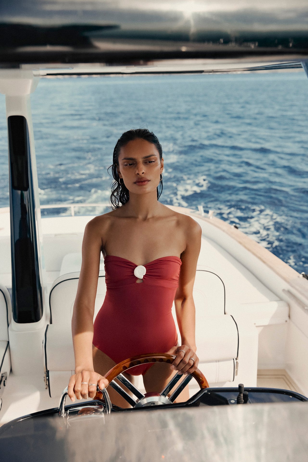 CATHERINE ONE PIECE SWIMSUIT IN LATINO