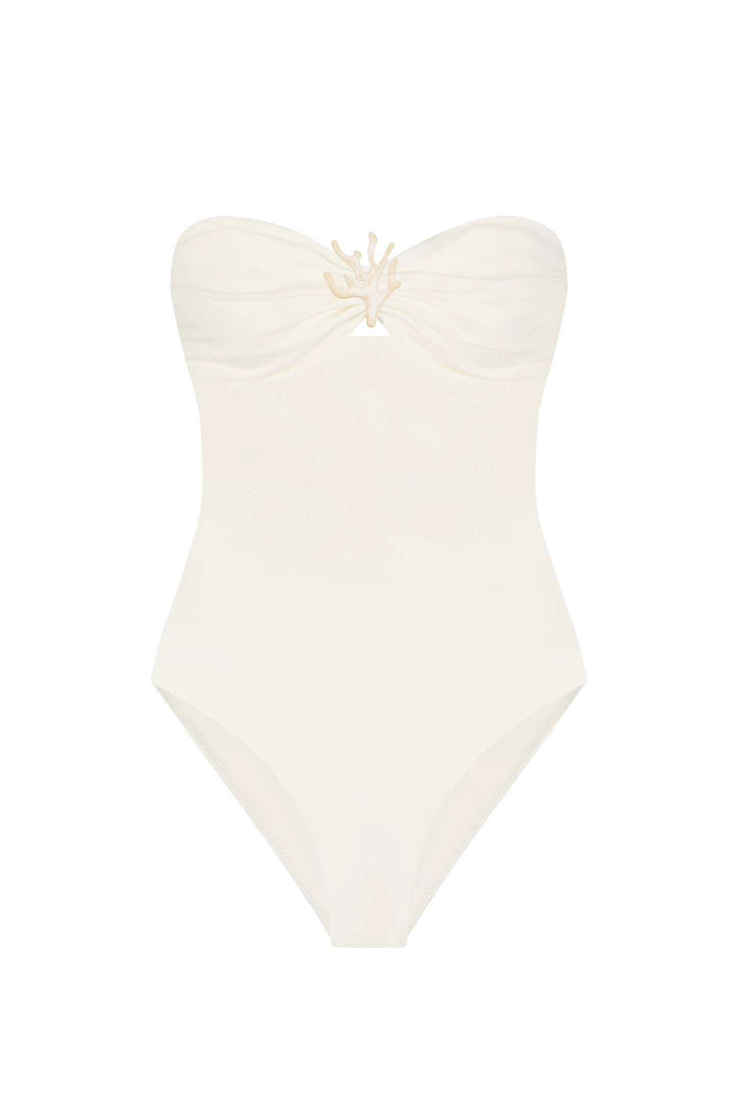 Catherine One-Piece Swimsuit In Sand By Alicia Swim