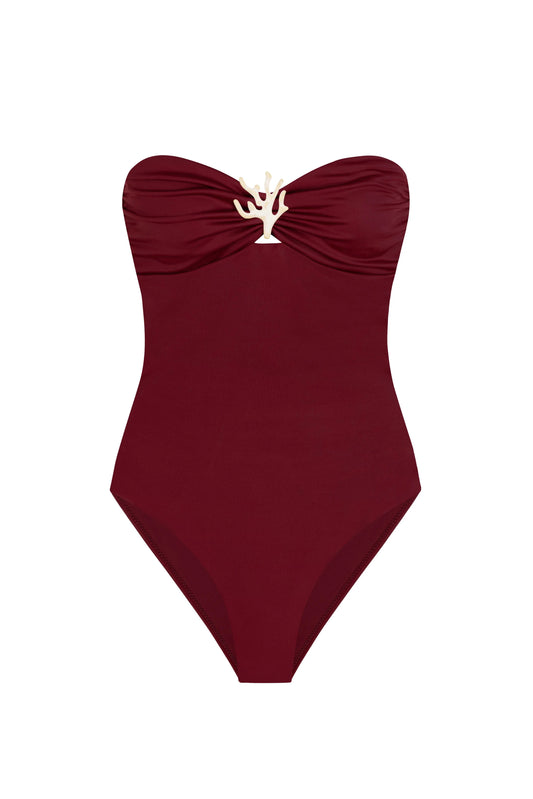 Catherine One-Piece Swimsuit In Terra By Alicia Swim