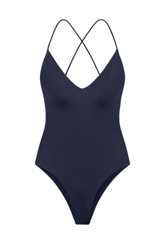 CINDY ONE-PIECE SWIMSUIT IN CAVIAR