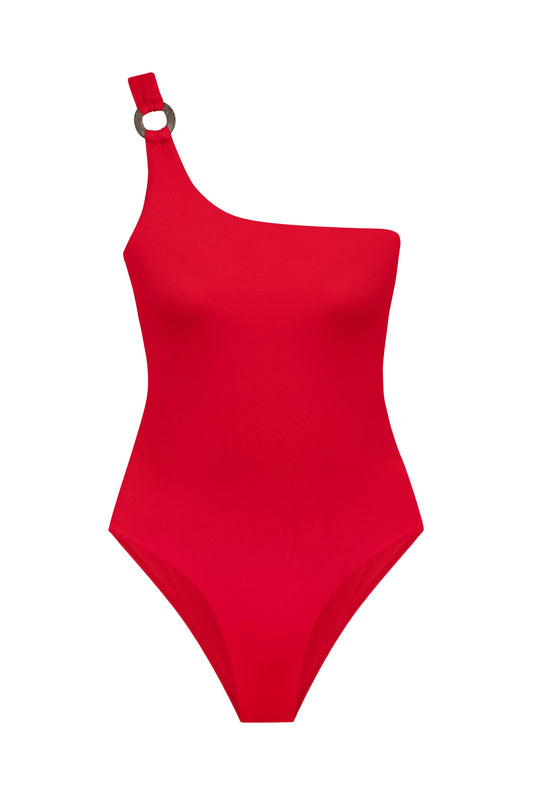 JODIE COCO ONE-PIECE SWIMSUIT IN RUBY