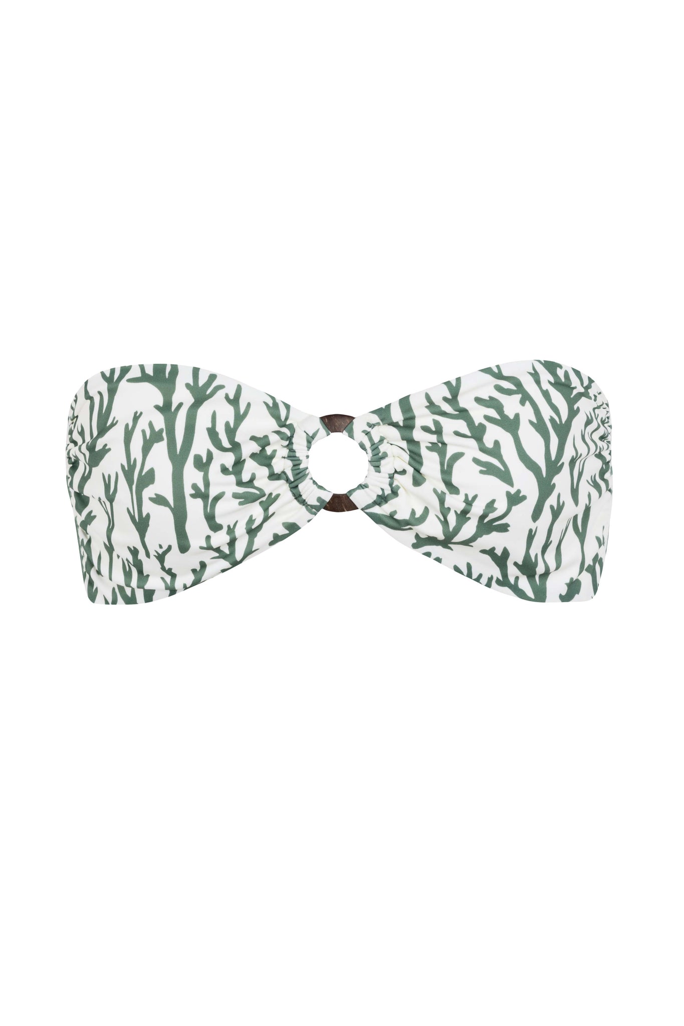 KATE COCO BIKINI TOP IN JUNGLE CORAL