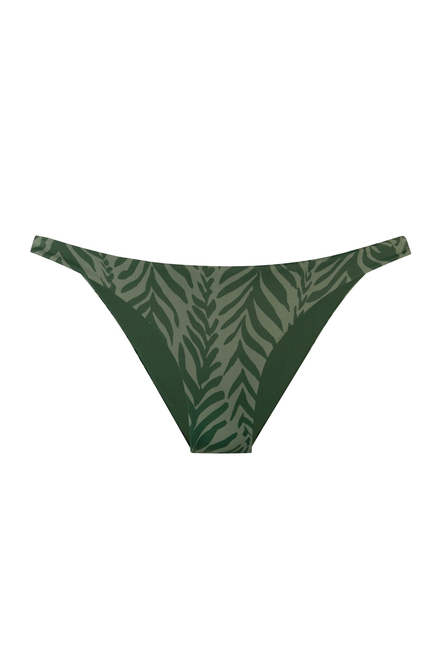 Linda Bikini Bottom In Tropic Waves By Alicia Swim