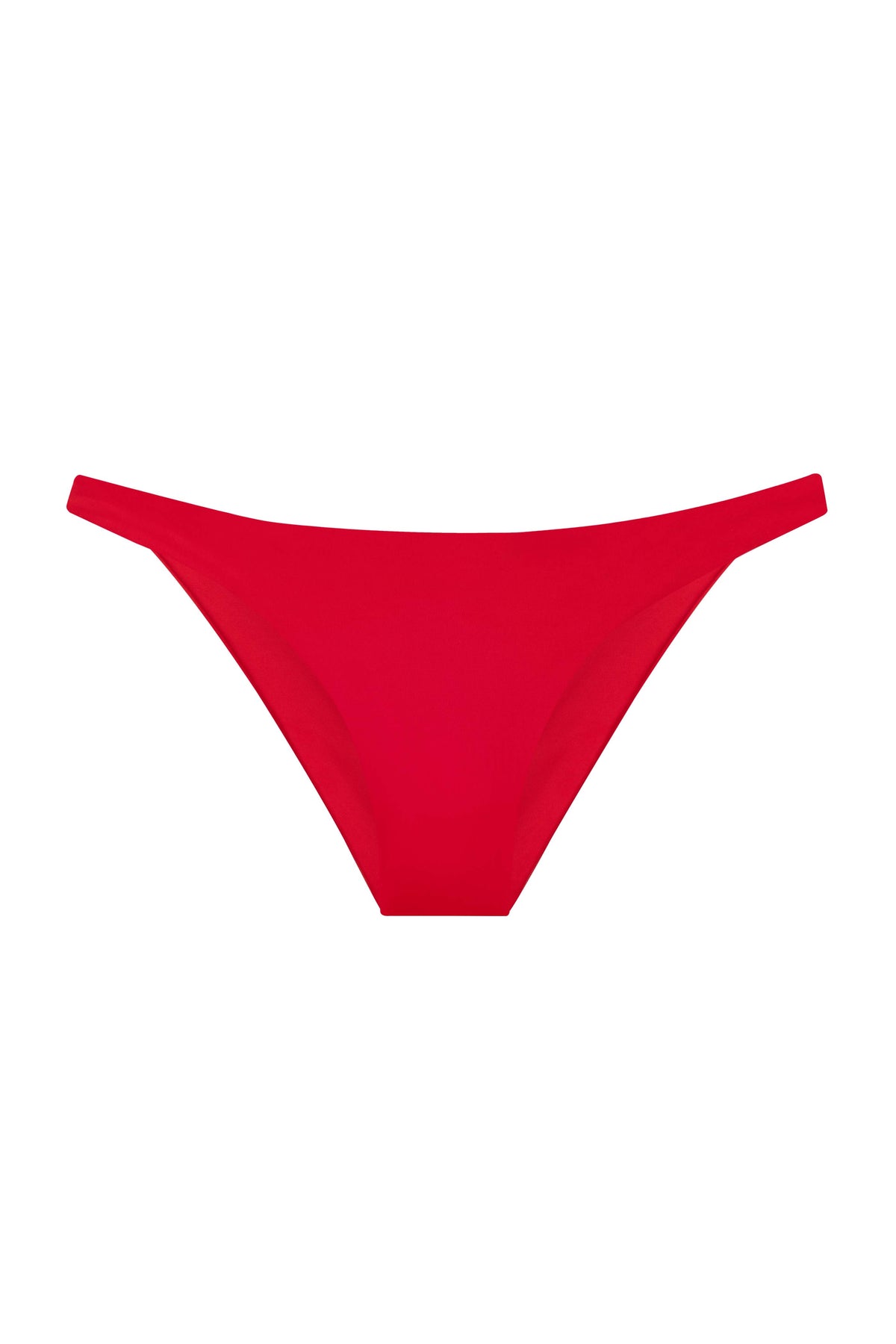 Shop Linda Sustainable Bikini Bottom in Ruby | Alicia Swim – ALICIA SWIM