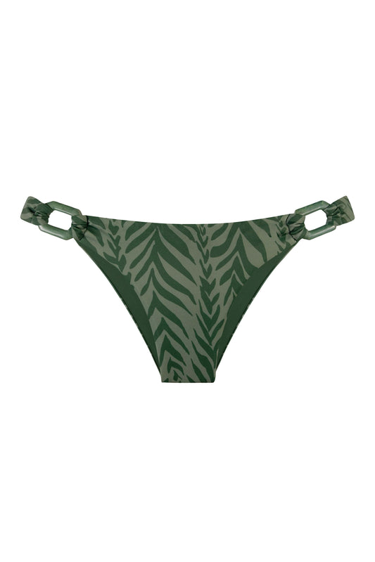 Linda Coco Bikini Bottom In Tropic Waves By Alicia Swim