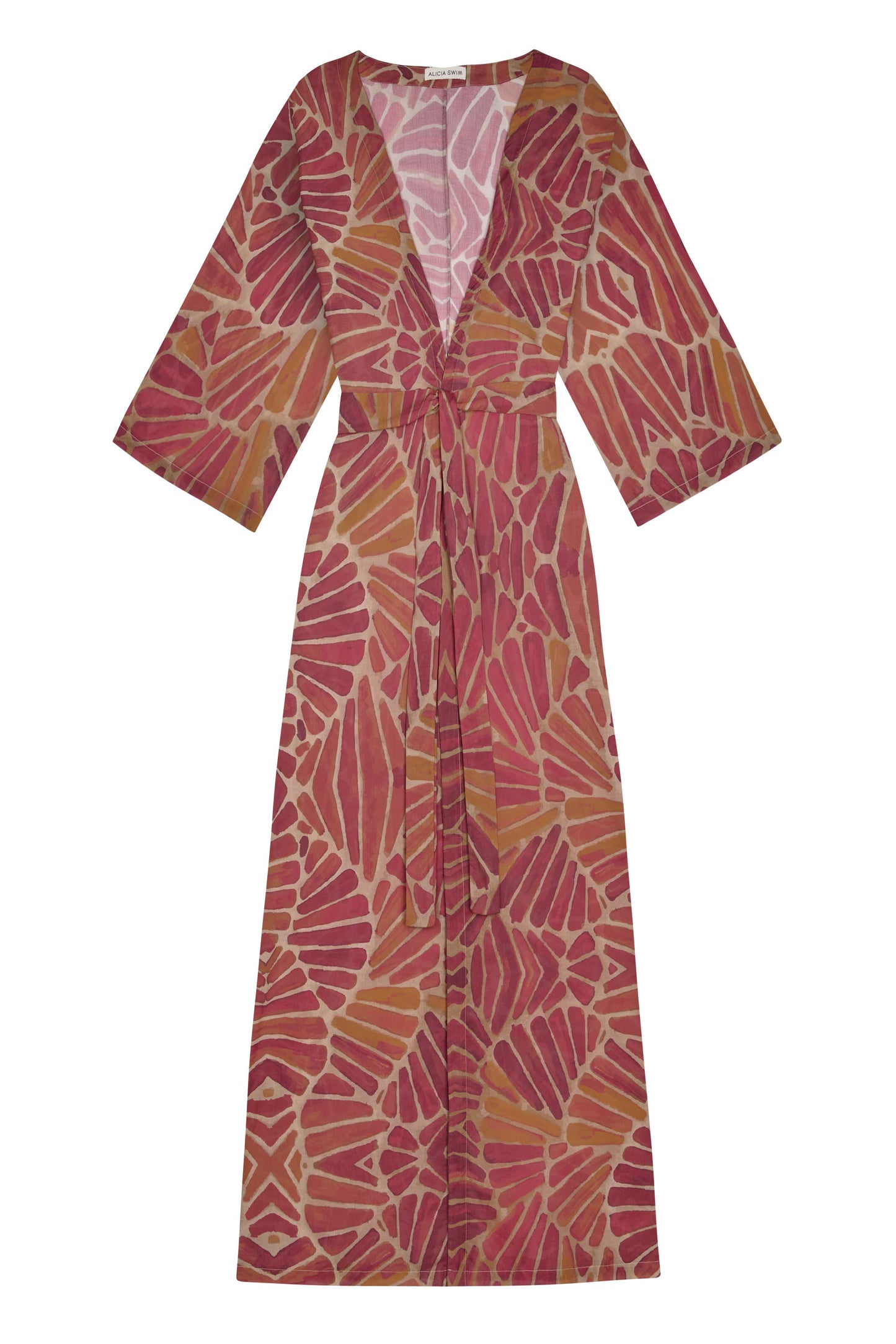 LONG KIMONO COVER-UP IN COBRA