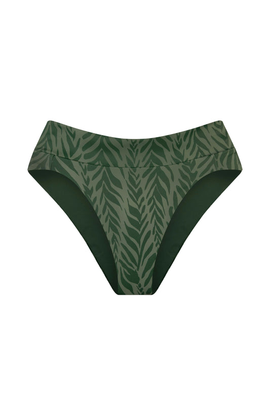 Naomi Bikini Bottom In Tropic Waves By Alicia Swim