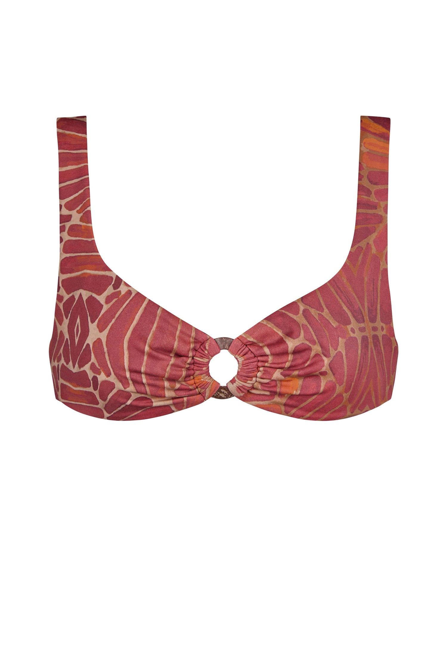 PATRICIA COCO BIKINI TOP IN COBRA