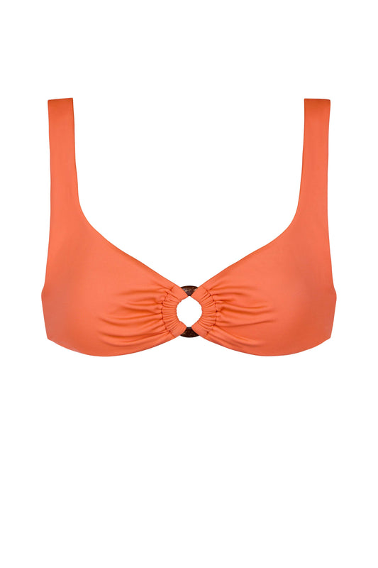 PATRICIA COCO BIKINI TOP IN SUNSET