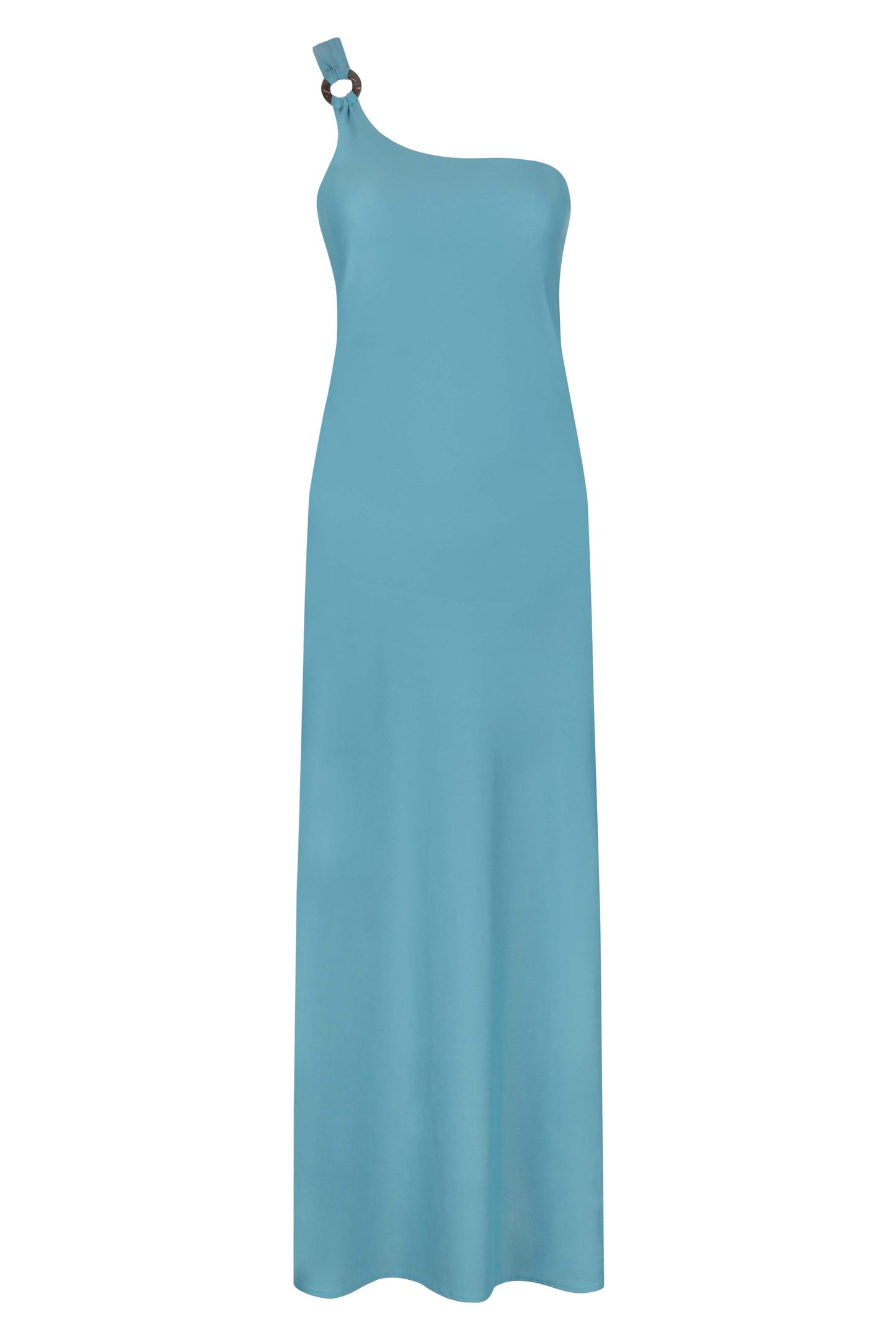 SHALOM - ONE-SHOULDER BEACH DRESS IN HORIZON