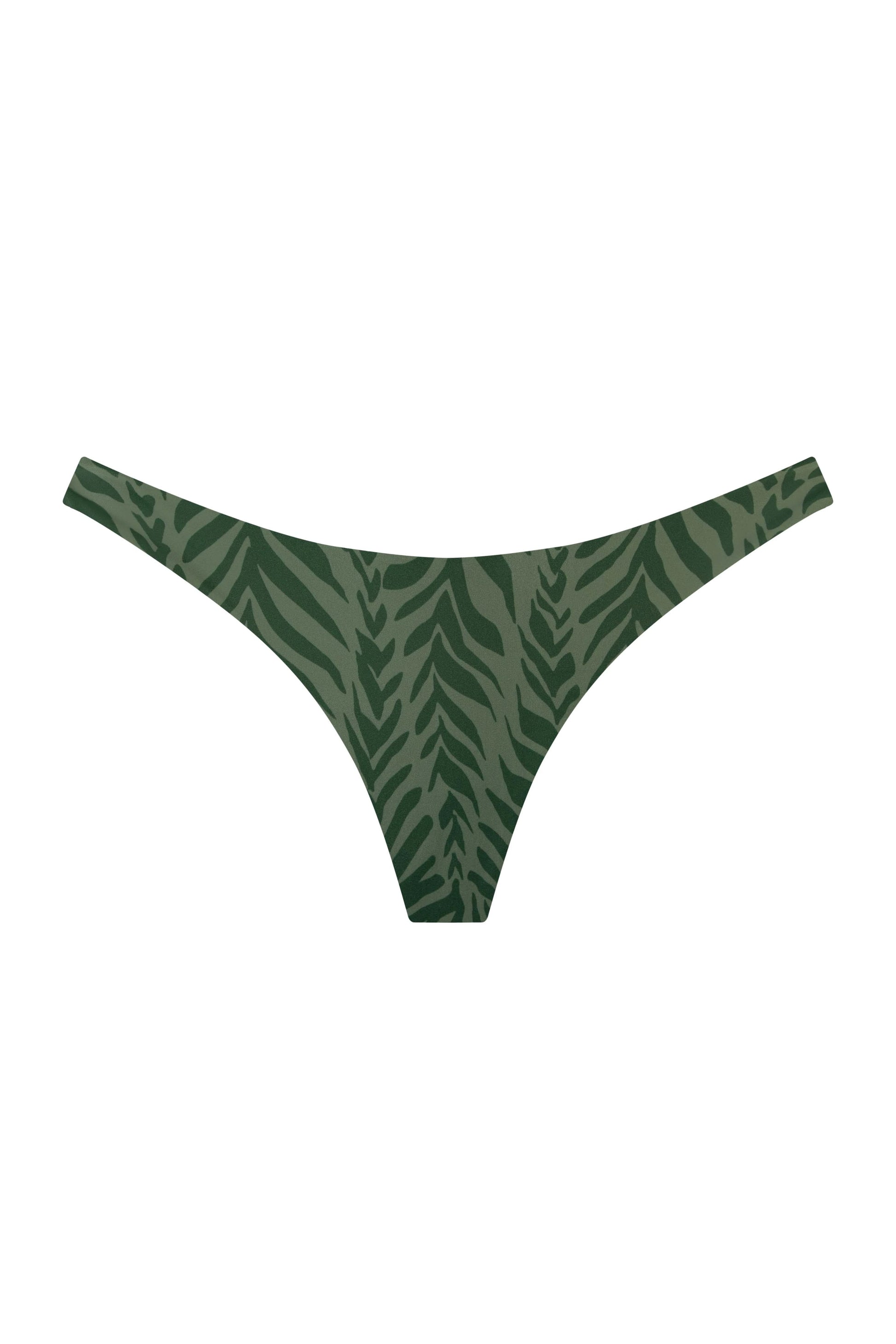 Sophie Bikini Bottom In Tropic Waves By Alicia Swim