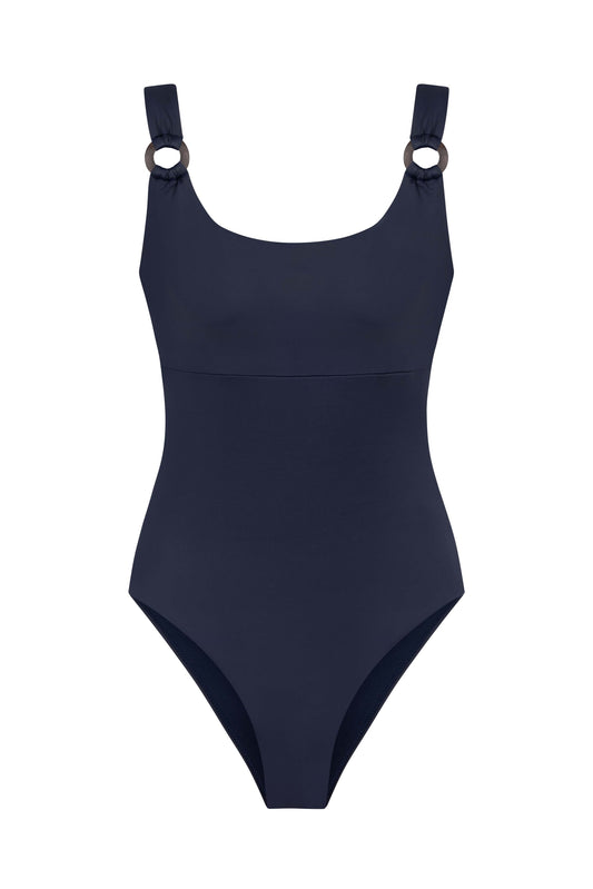 STELLA COCO ONE-PIECE SWIMSUIT IN CAVIAR