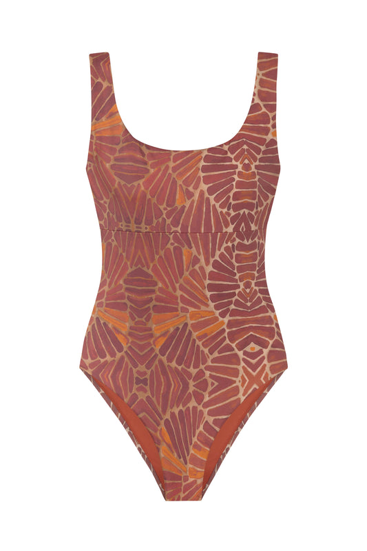 STELLA ONE PIECE SWIMSUIT IN COBRA